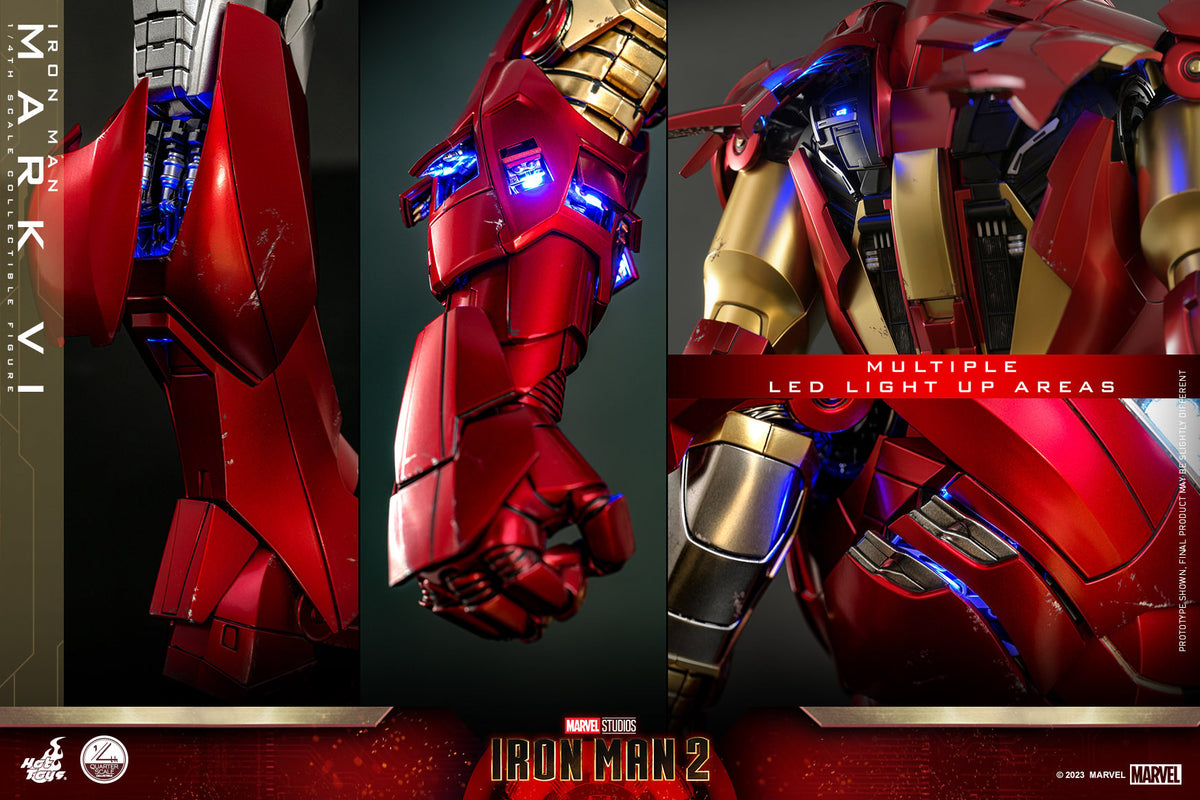 Iron Man Mark VI Marvel Quarter Scale Figure