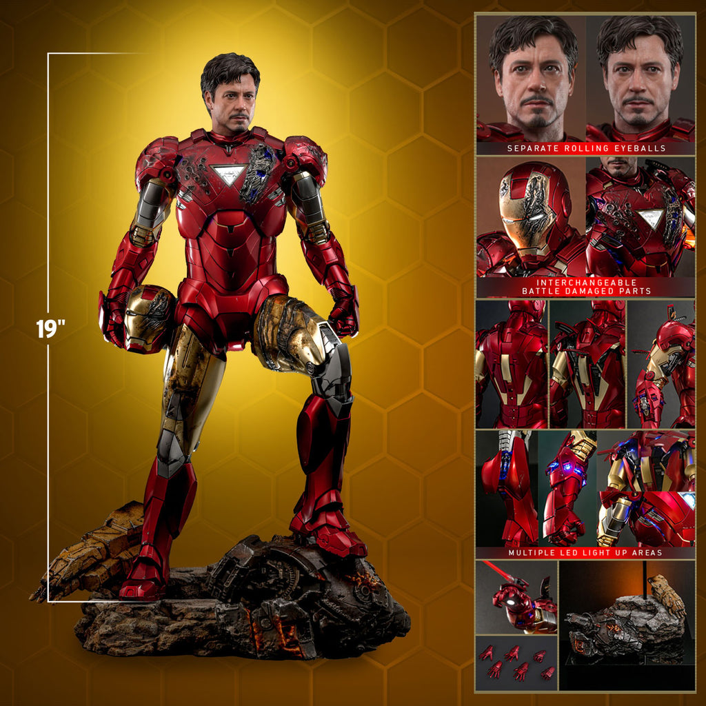 Iron Man Mark VI Marvel Quarter Scale Figure