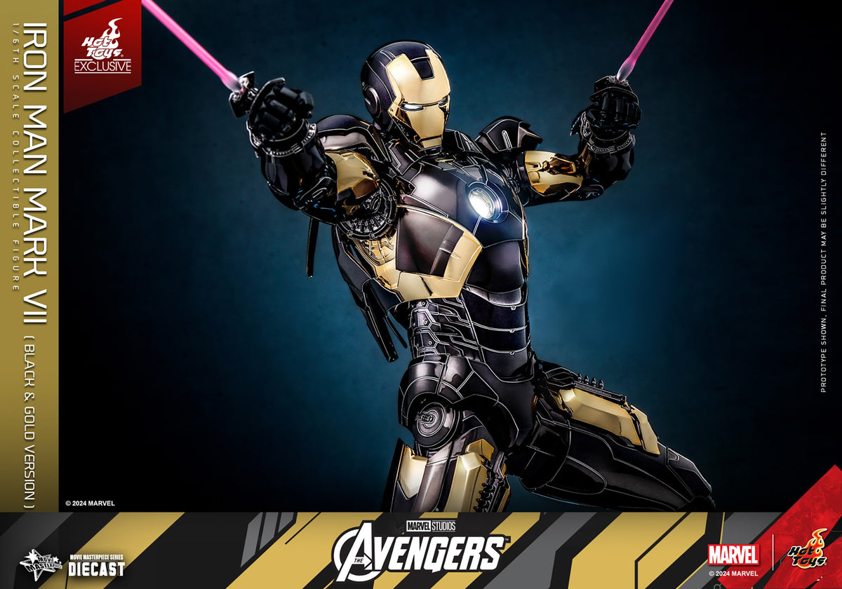 Iron Man Mark VII (Black & Gold Version) Marvel Sixth Scale Figure