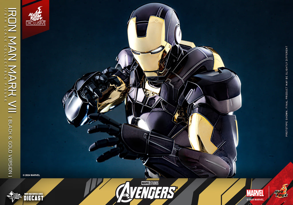 Iron Man Mark VII (Black & Gold Version) Marvel Sixth Scale Figure