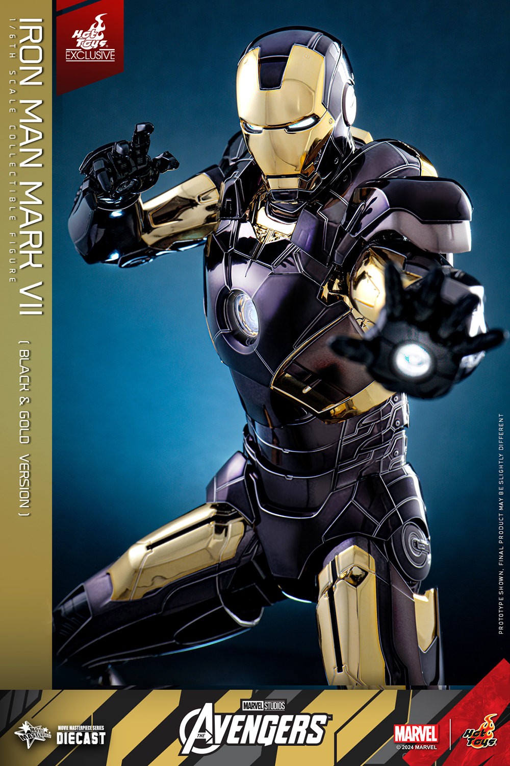 Iron Man Mark VII (Black & Gold Version) Marvel Sixth Scale Figure