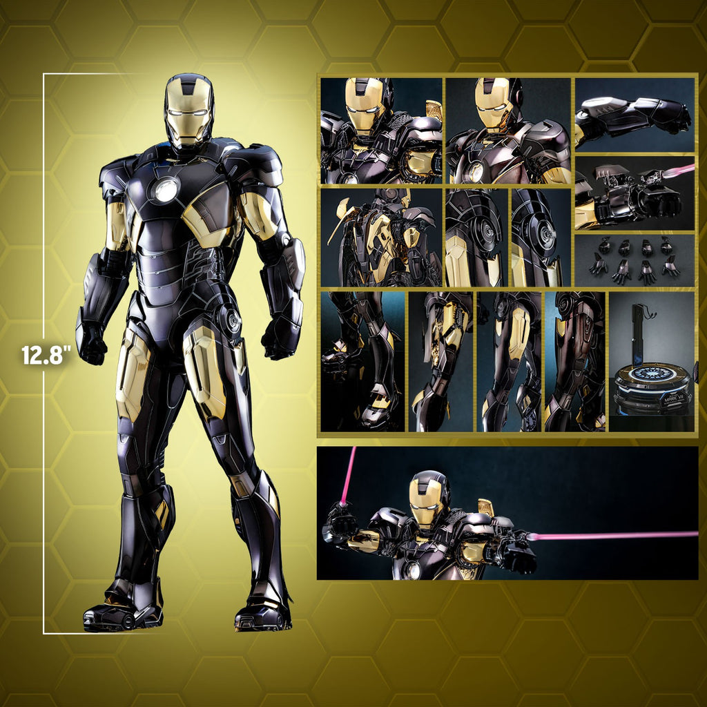 Iron Man Mark VII (Black & Gold Version) Marvel Sixth Scale Figure