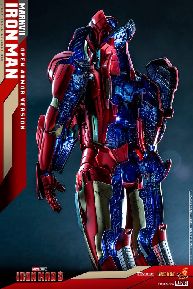 Iron Man Mark VII (Open Armor Version) Marvel Sixth Scale Diorama