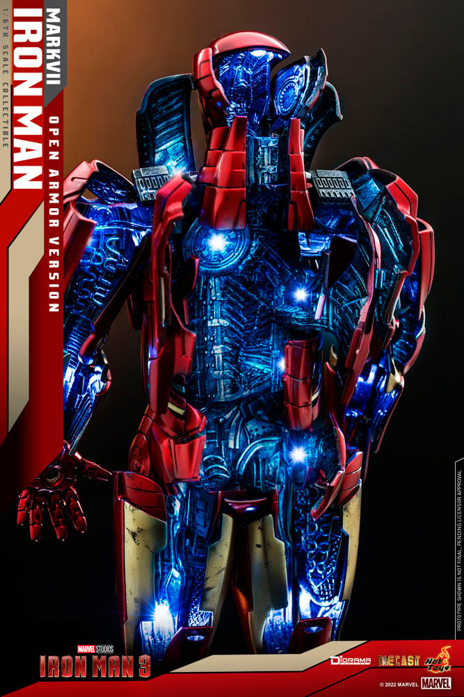 Iron Man Mark VII (Open Armor Version) Marvel Sixth Scale Diorama