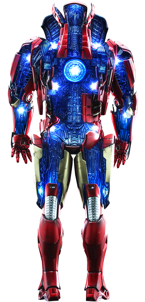 Iron Man Mark VII (Open Armor Version) Marvel Sixth Scale Diorama