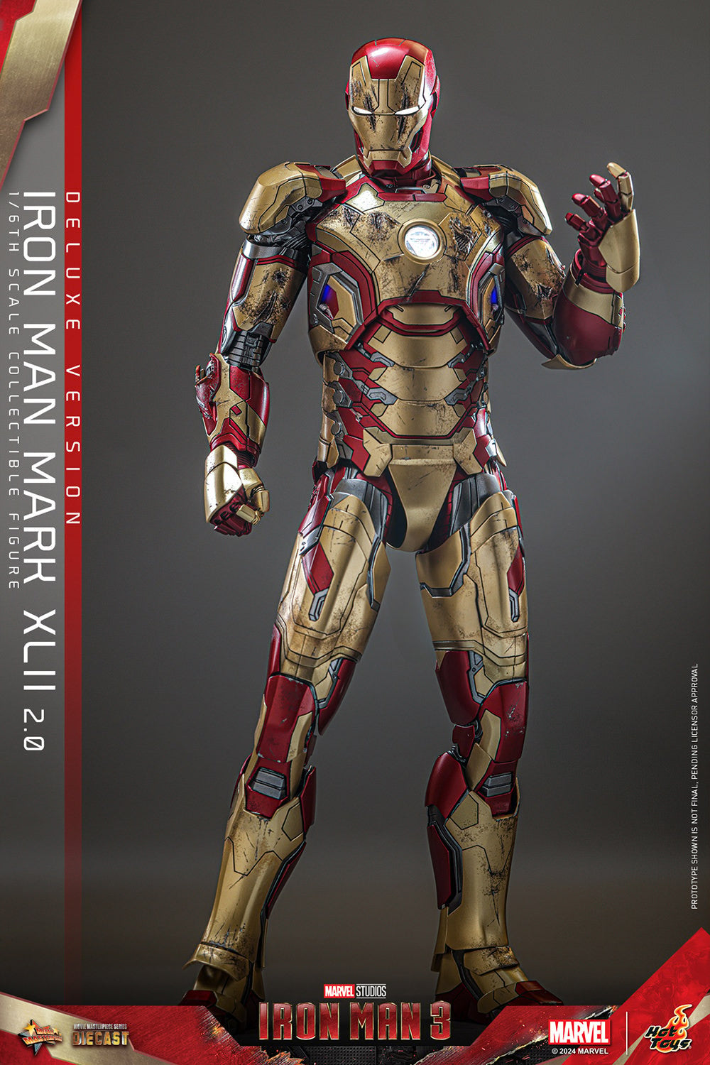 Iron Man Mark XLII (2.0) Marvel Sixth Scale Figure