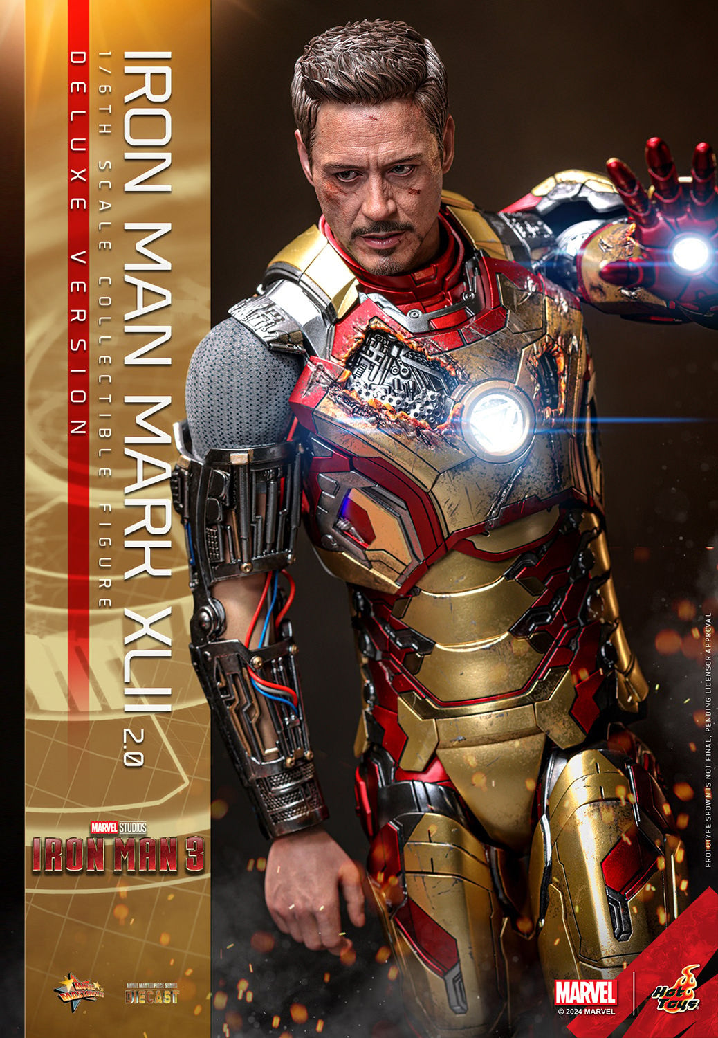 Iron Man Mark XLII (2.0) Marvel Sixth Scale Figure