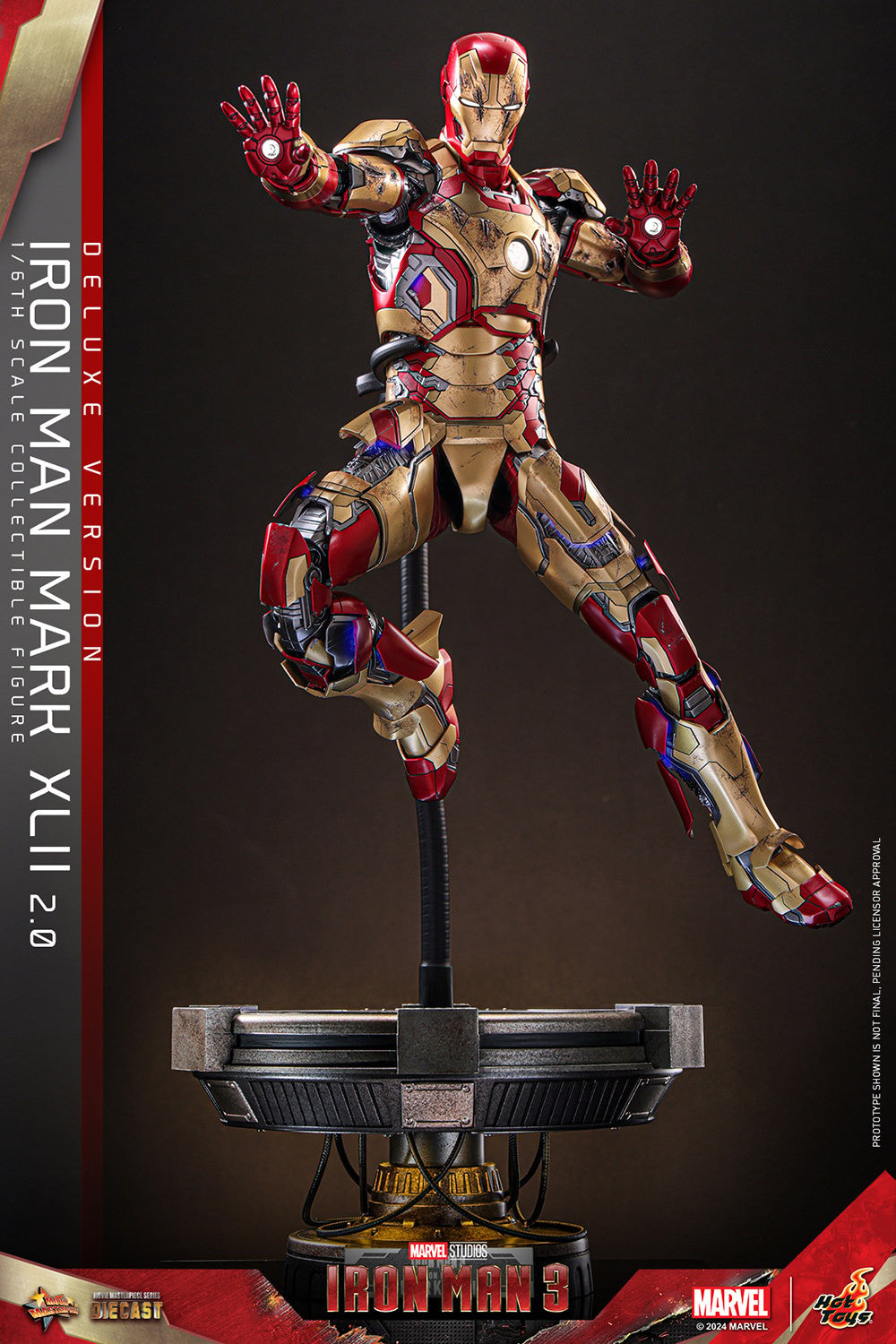 Iron Man Mark XLII (2.0) Marvel Sixth Scale Figure