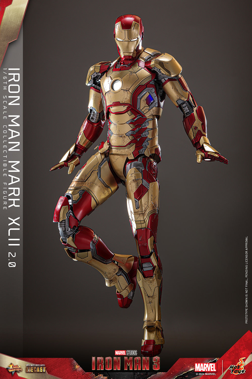 Iron Man Mark XLII (2.0) Marvel Sixth Scale Figure
