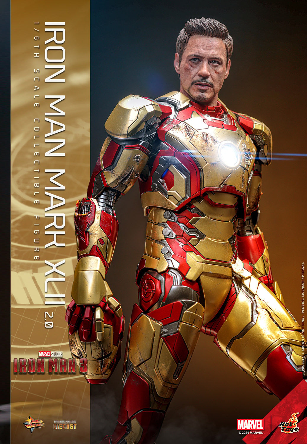 Iron Man Mark XLII (2.0) Marvel Sixth Scale Figure
