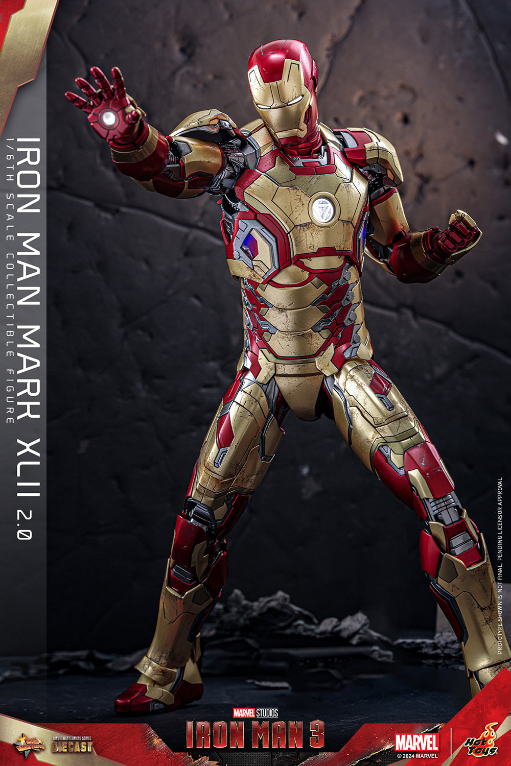 Iron Man Mark XLII (2.0) Marvel Sixth Scale Figure