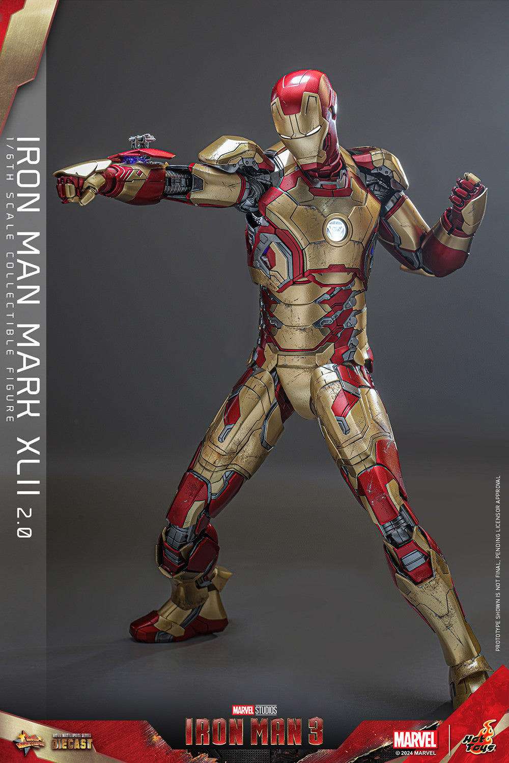 Iron Man Mark XLII (2.0) Marvel Sixth Scale Figure