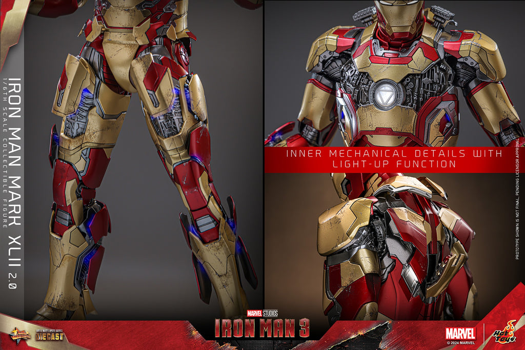 Iron Man Mark XLII (2.0) Marvel Sixth Scale Figure