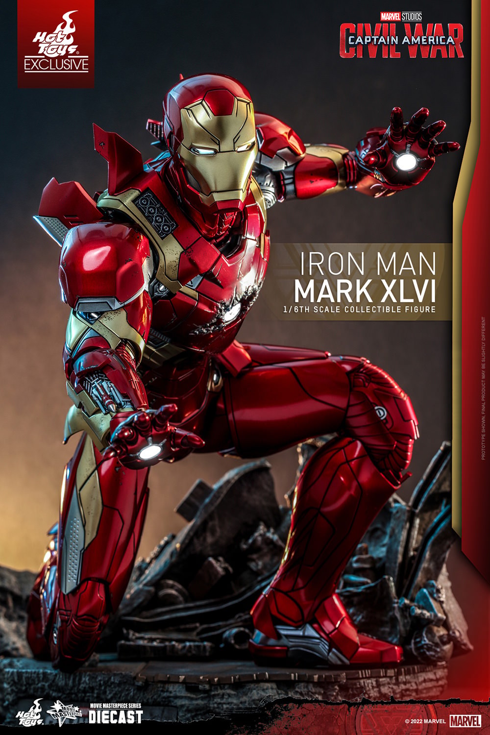 Iron Man Mark XLVI Marvel Sixth Scale Figure