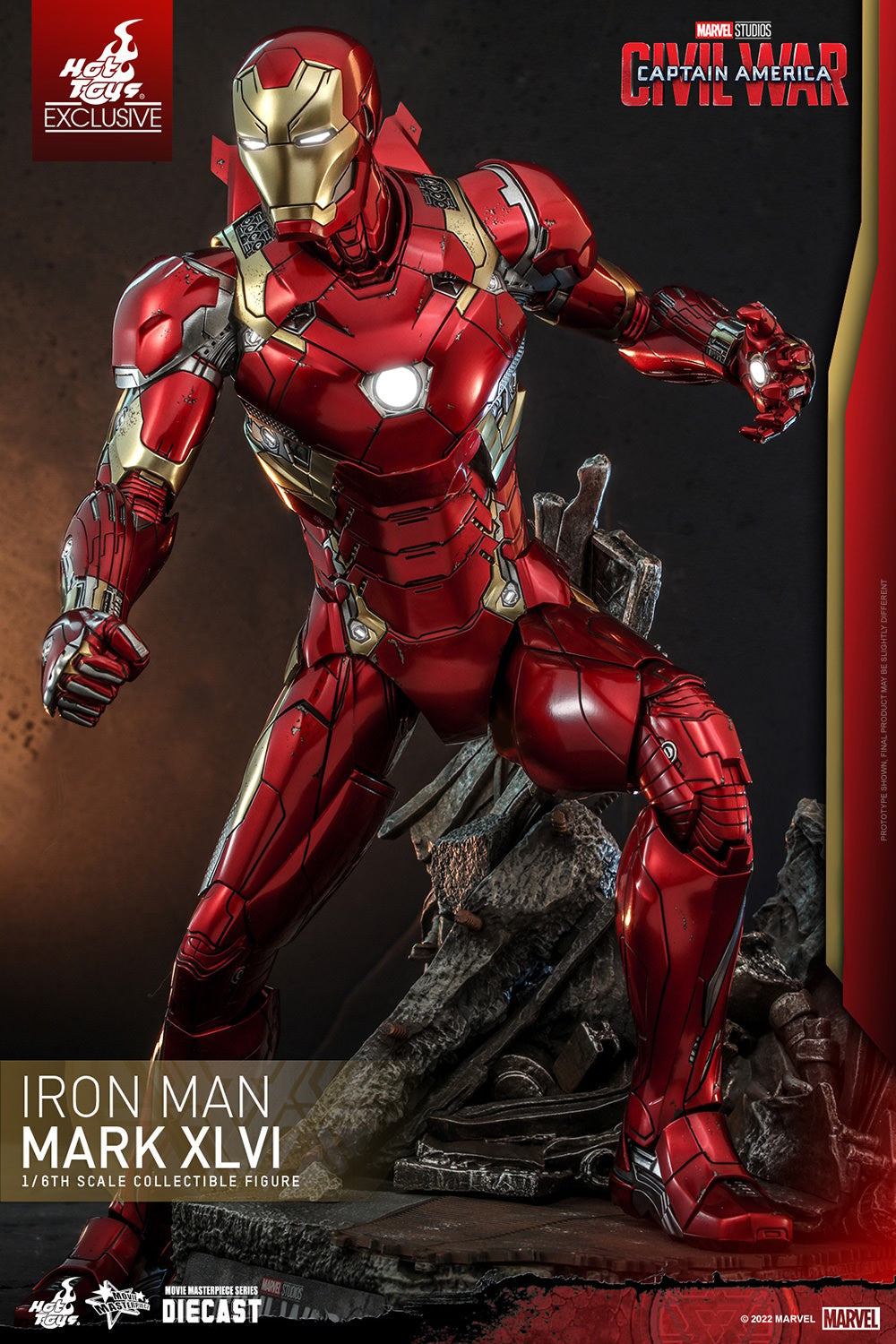 Iron Man Mark XLVI Marvel Sixth Scale Figure