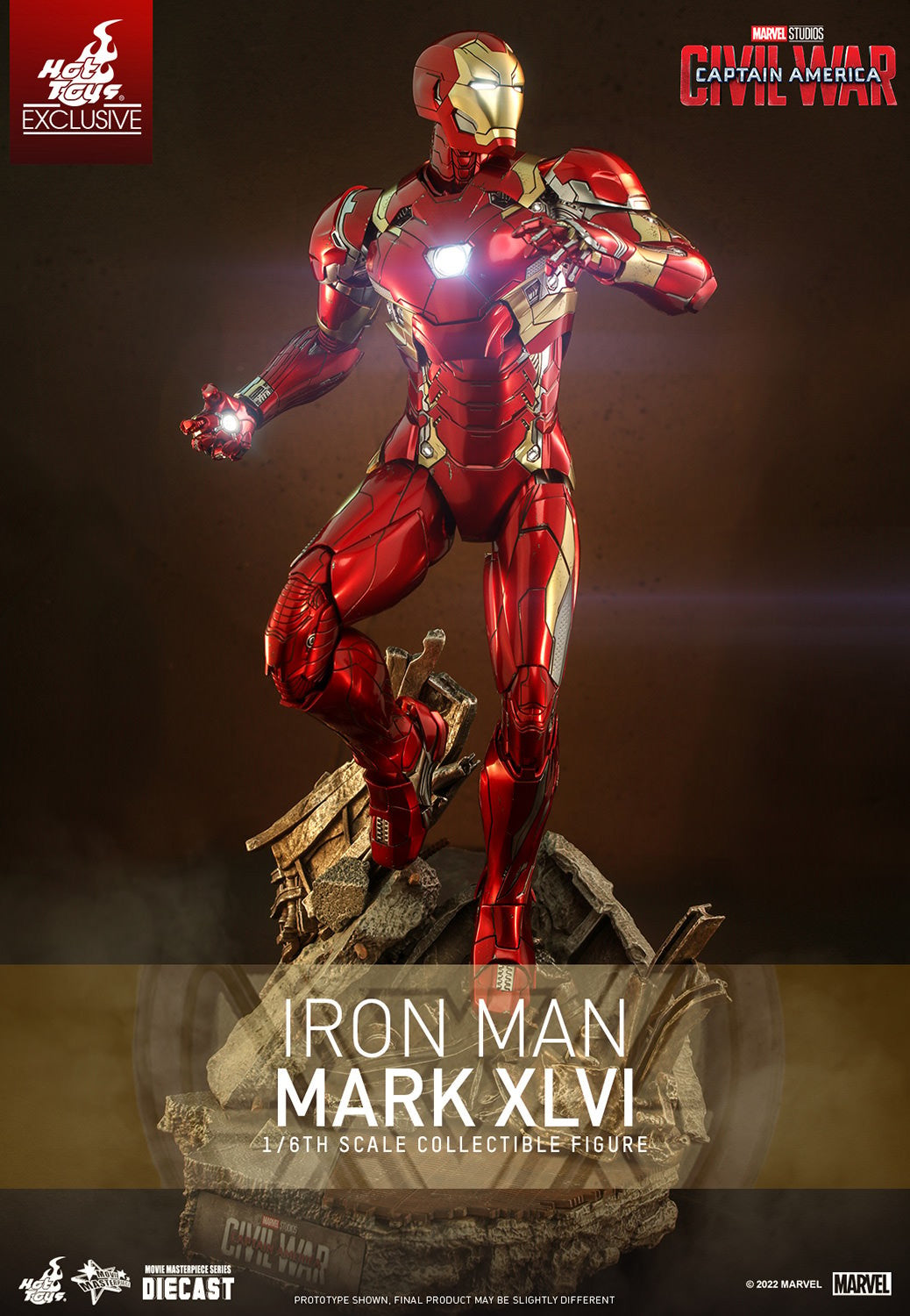 Iron Man Mark XLVI Marvel Sixth Scale Figure