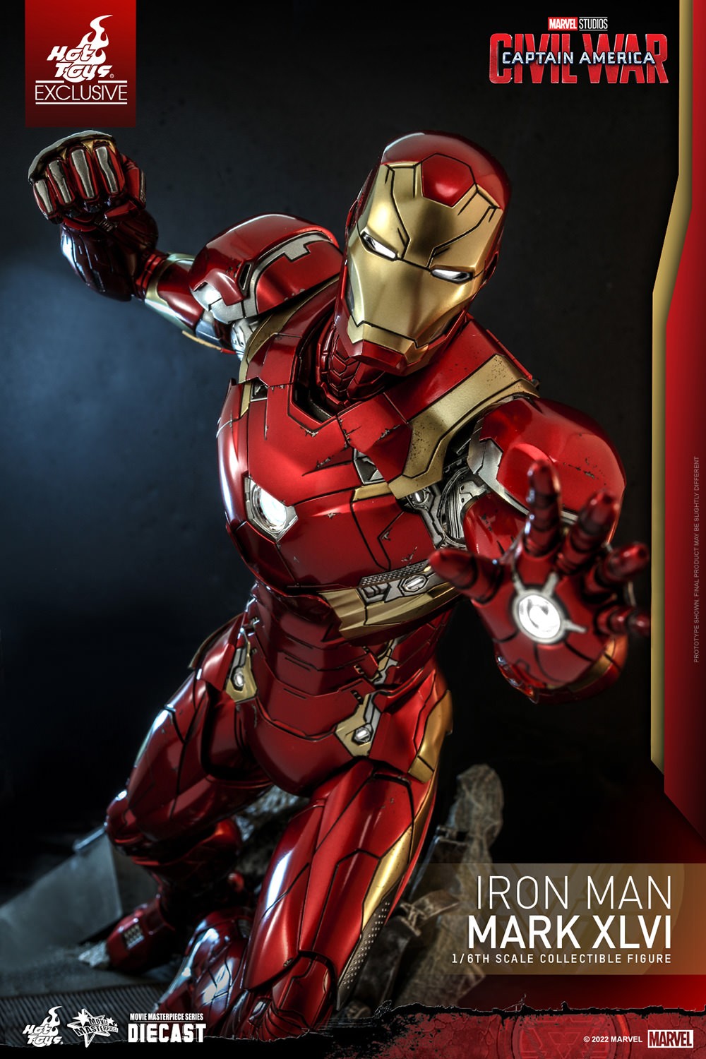 Iron Man Mark XLVI Marvel Sixth Scale Figure
