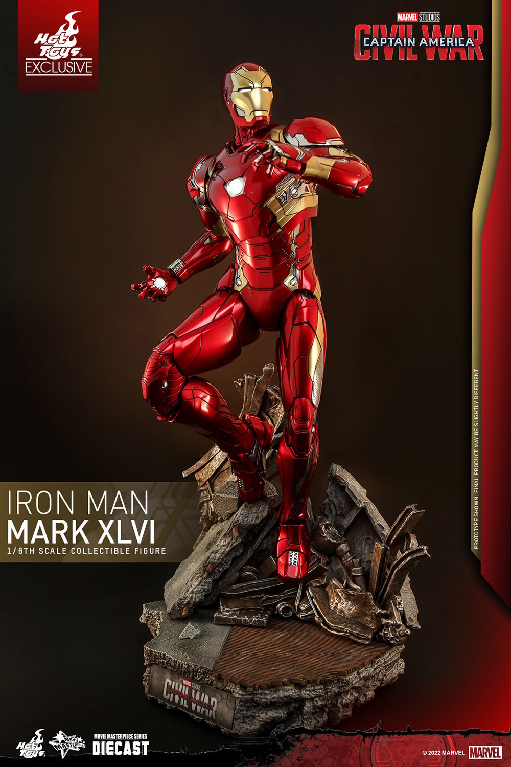 Iron Man Mark XLVI Marvel Sixth Scale Figure