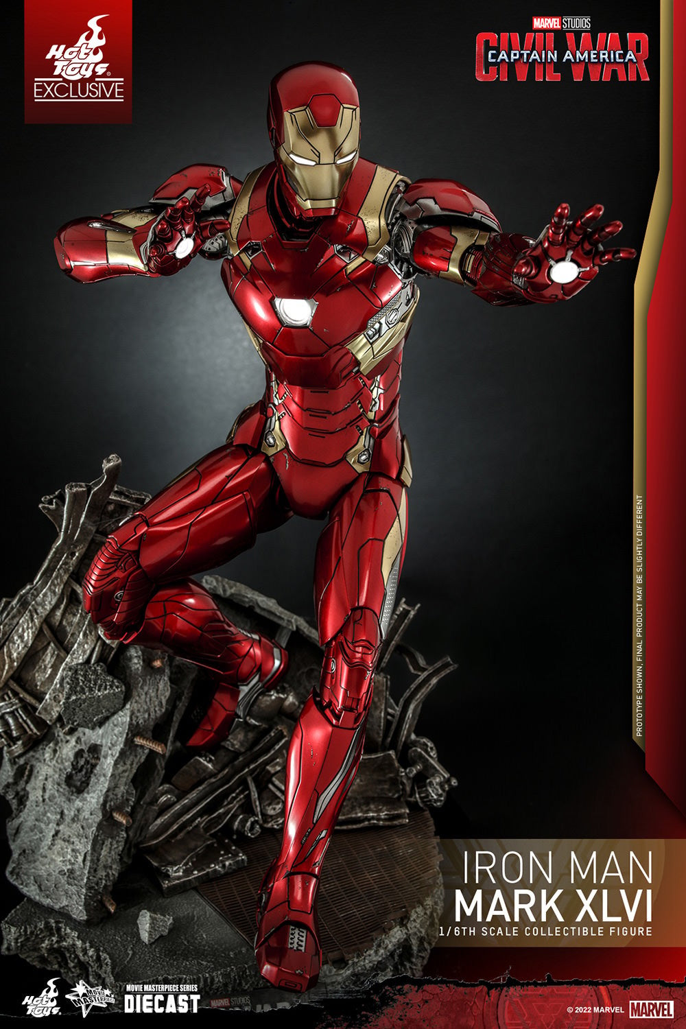 Iron Man Mark XLVI Marvel Sixth Scale Figure