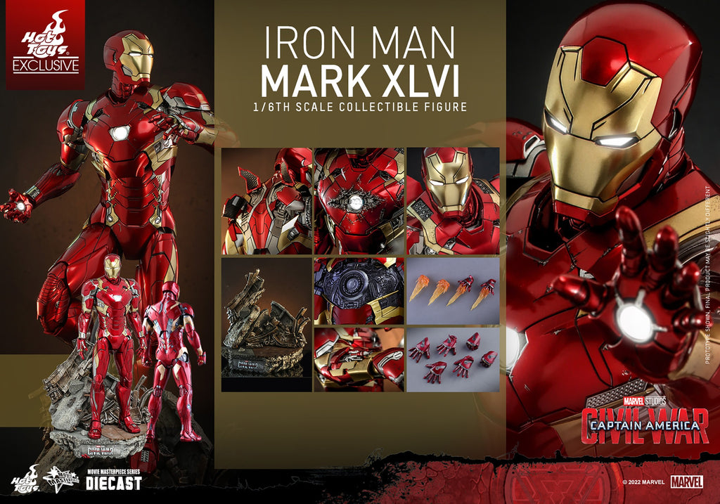 Iron Man Mark XLVI Marvel Sixth Scale Figure