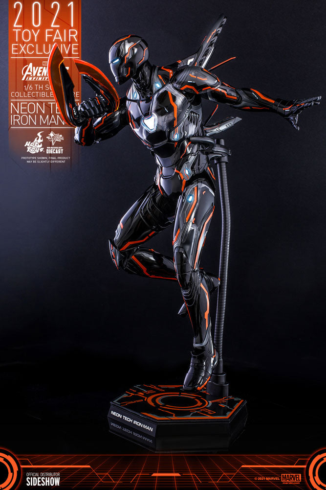 Iron Man Neon Tech 4.0 Marvel Sixth Scale Figure