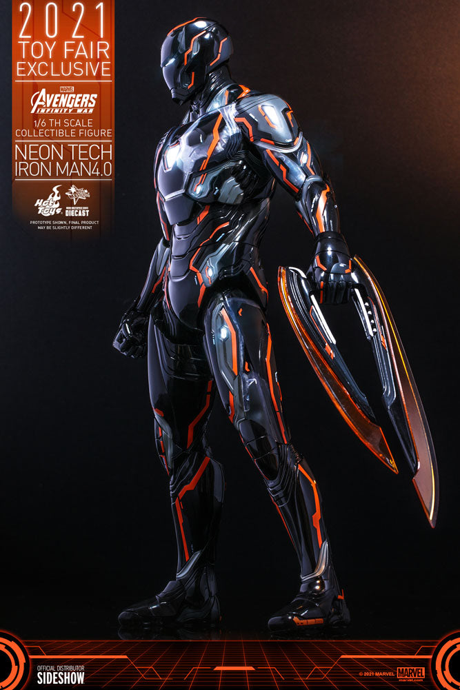 Iron Man Neon Tech 4.0 Marvel Sixth Scale Figure