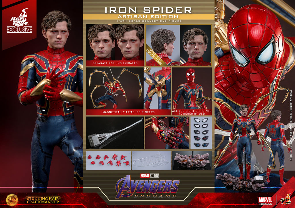 Iron Spider Marvel Sixth Scale Figure