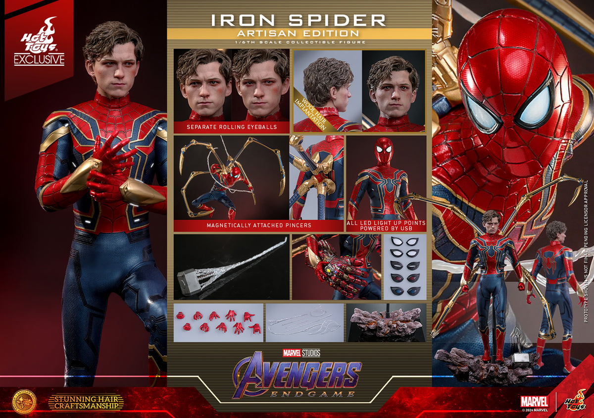 Iron Spider Marvel Sixth Scale Figure