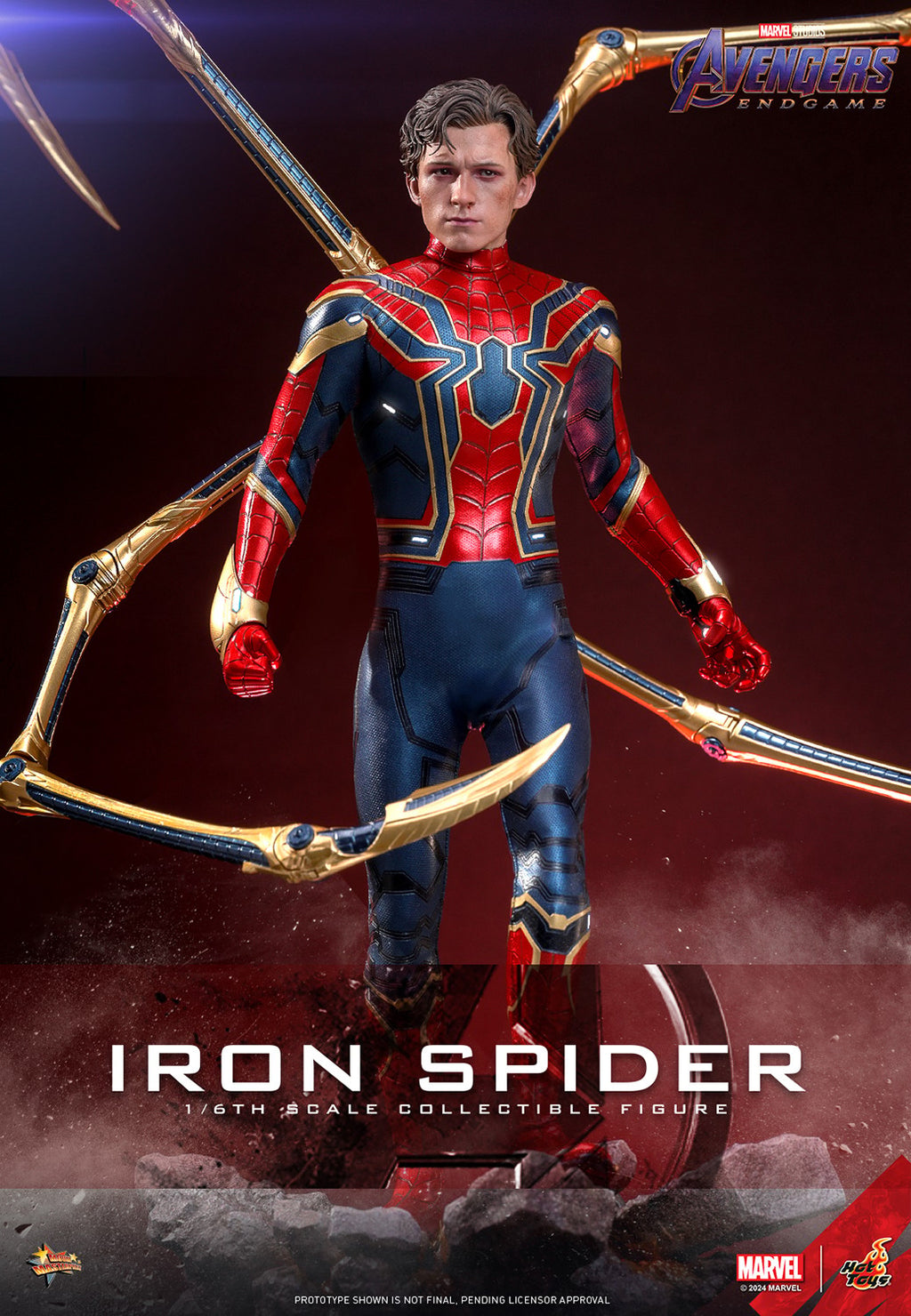 Iron Spider Marvel Sixth Scale Figure