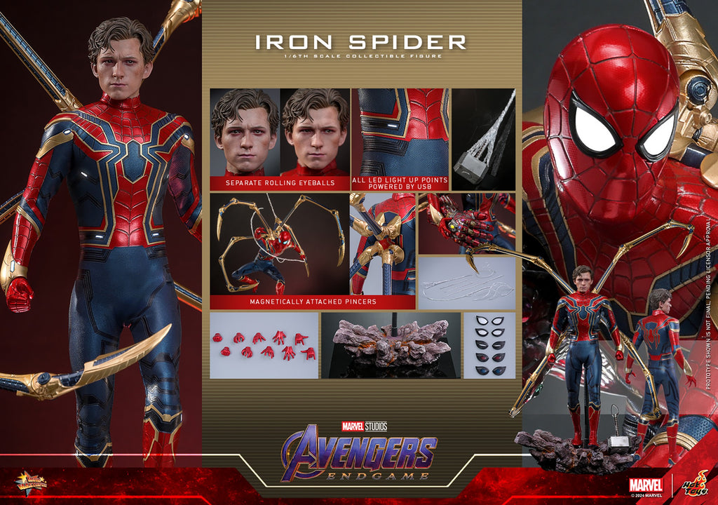 Iron Spider Marvel Sixth Scale Figure