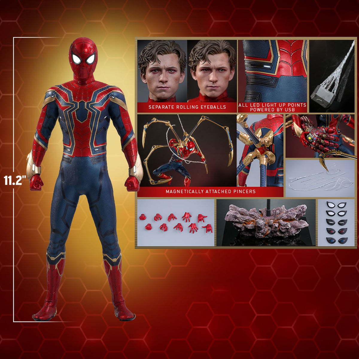 Iron Spider Marvel Sixth Scale Figure