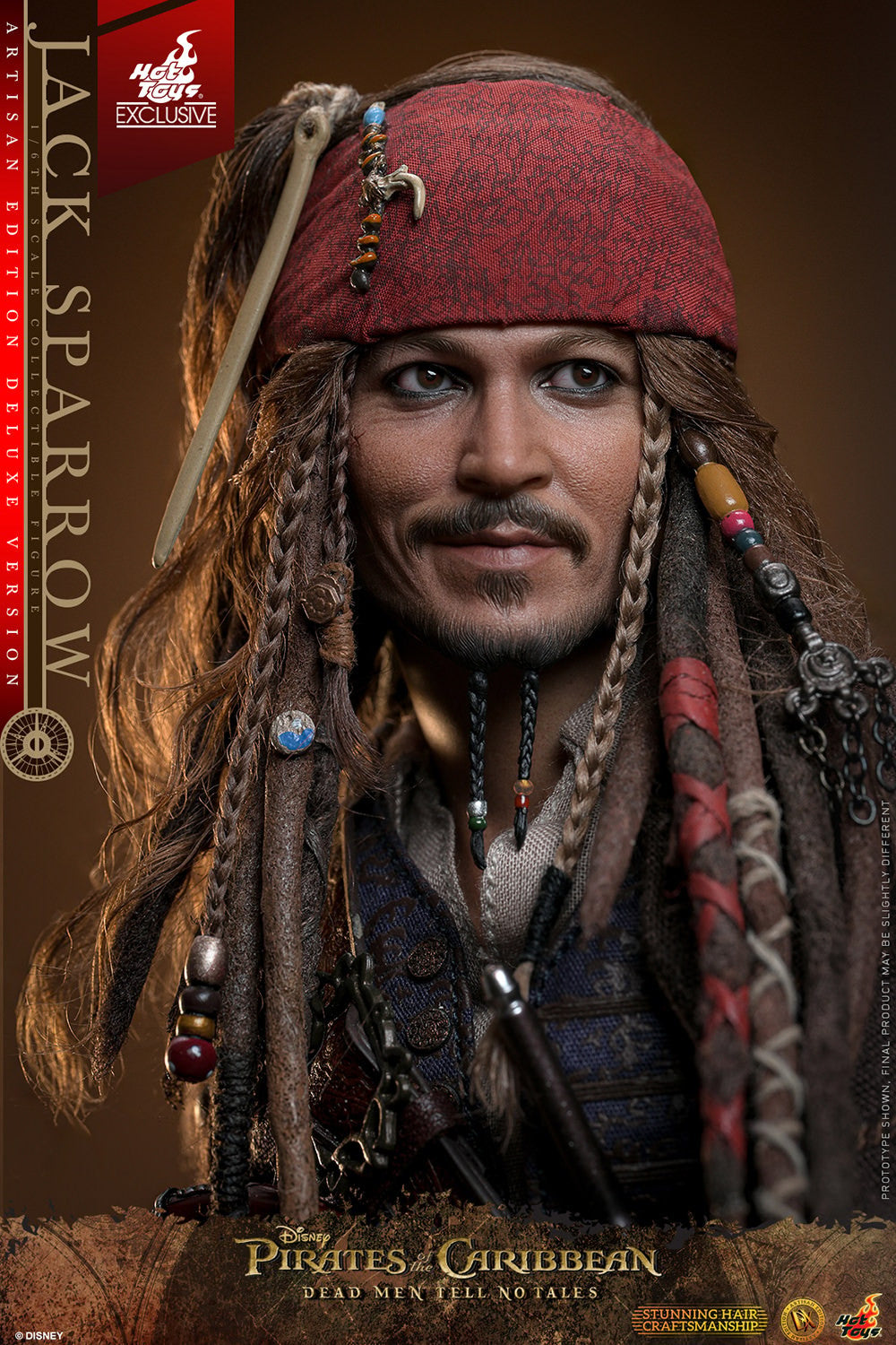 Jack Sparrow Disney Sixth Scale Figure