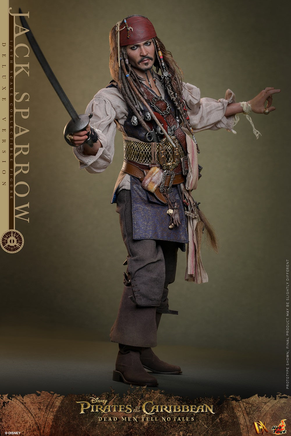 Jack Sparrow Disney Sixth Scale Figure