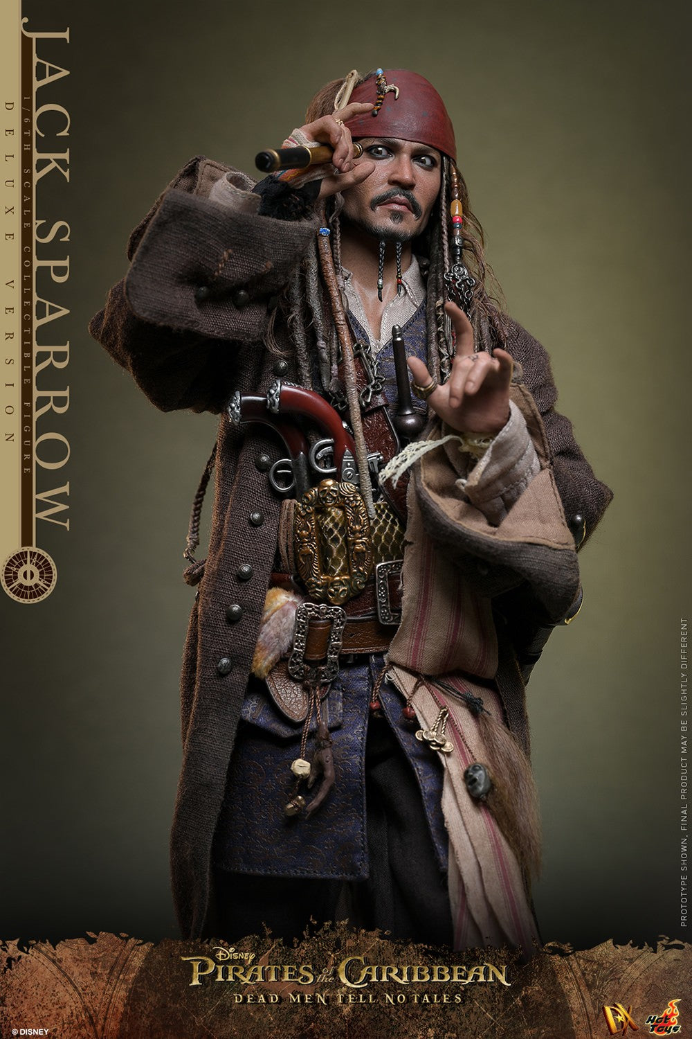 Jack Sparrow Disney Sixth Scale Figure