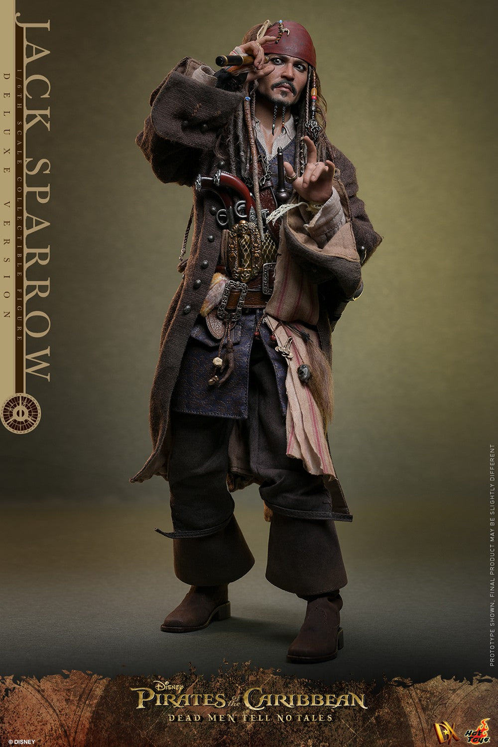 Jack Sparrow Disney Sixth Scale Figure