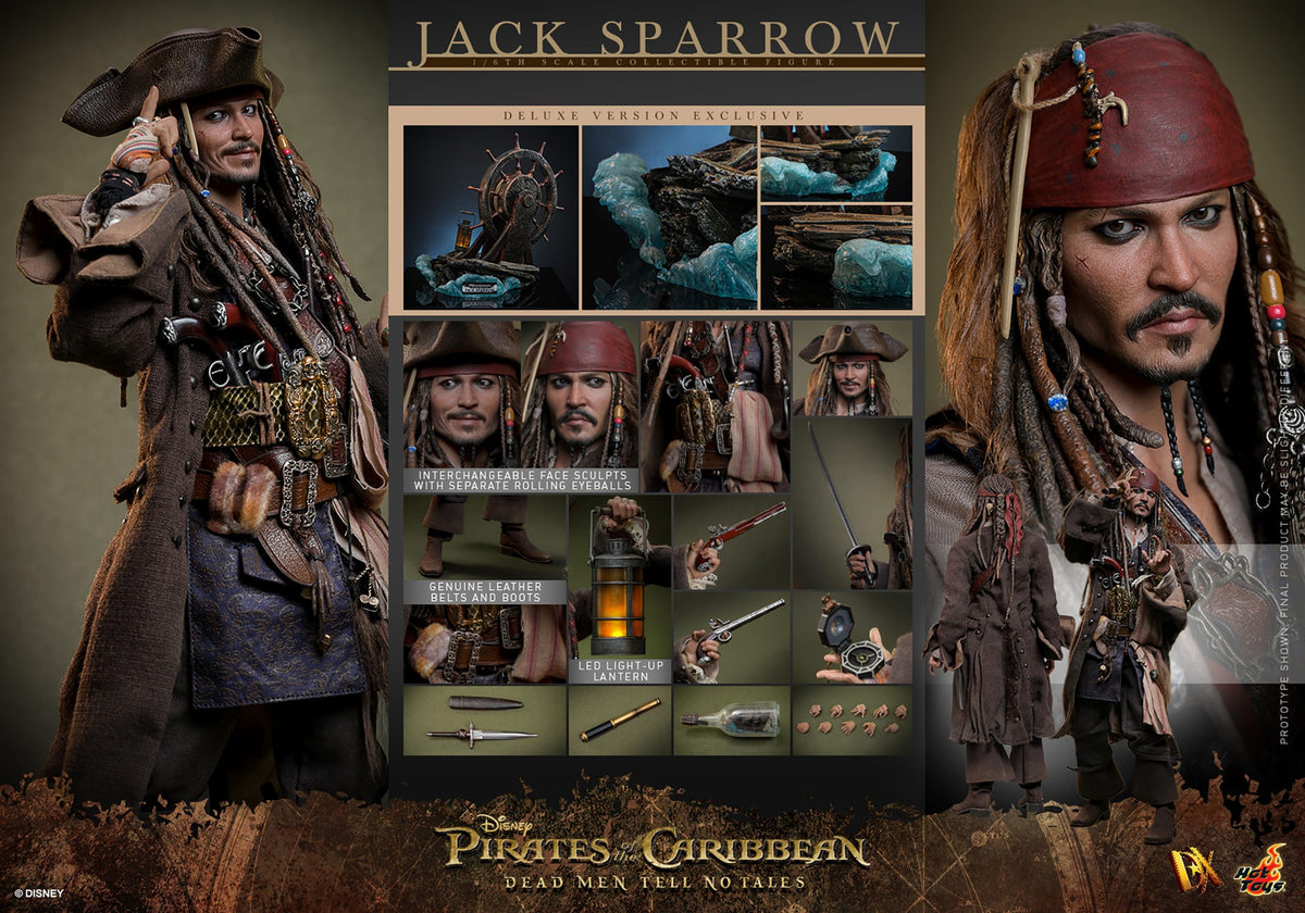 Jack Sparrow Disney Sixth Scale Figure