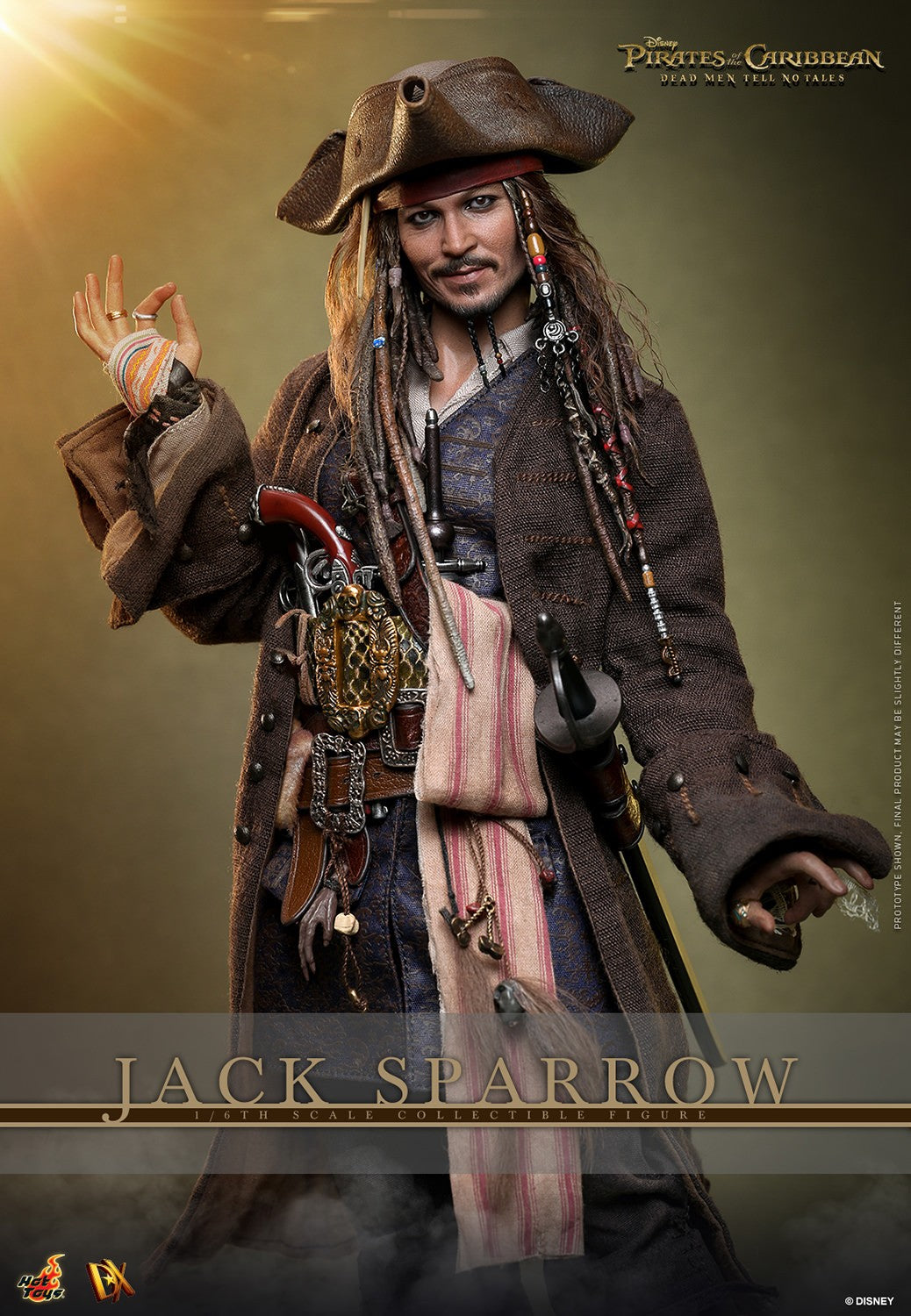 Jack Sparrow Disney Sixth Scale Figure