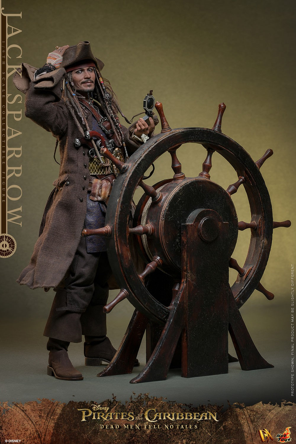 Jack Sparrow Disney Sixth Scale Figure