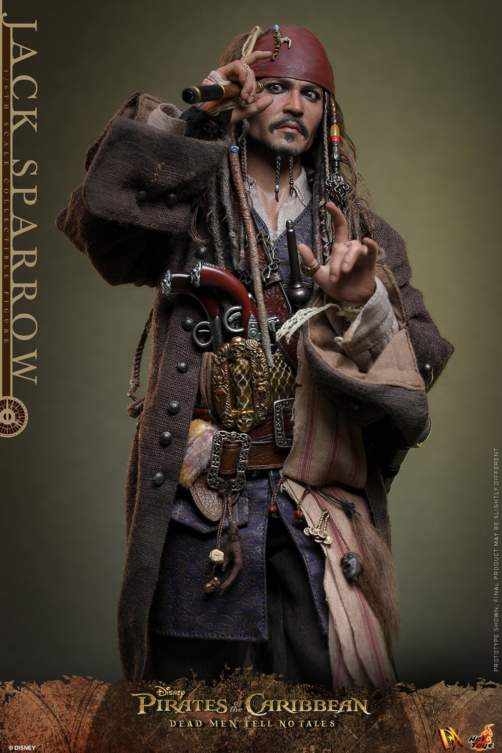 Jack Sparrow Disney Sixth Scale Figure