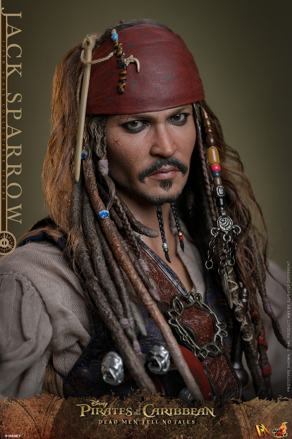 Jack Sparrow Disney Sixth Scale Figure