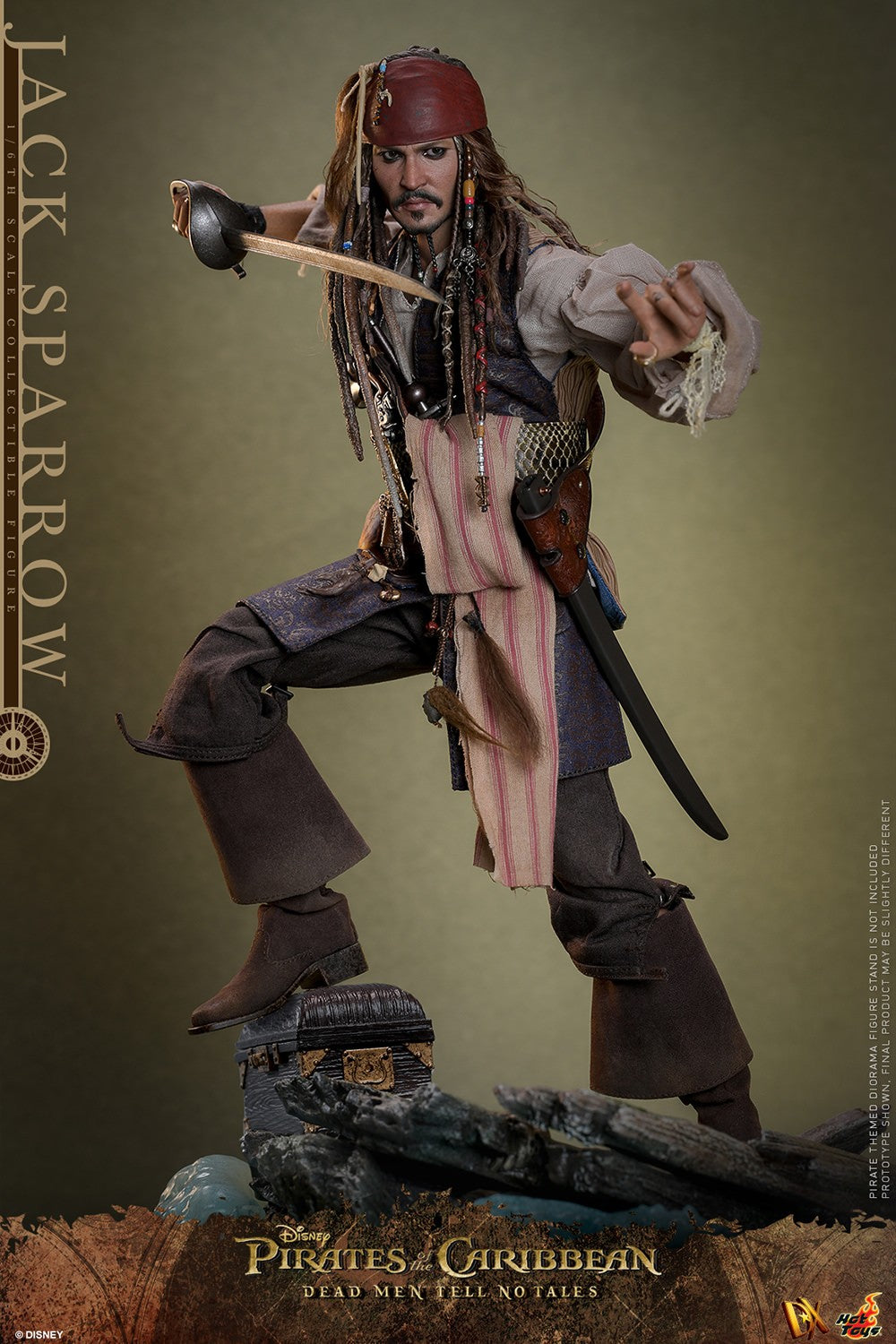 Jack Sparrow Disney Sixth Scale Figure