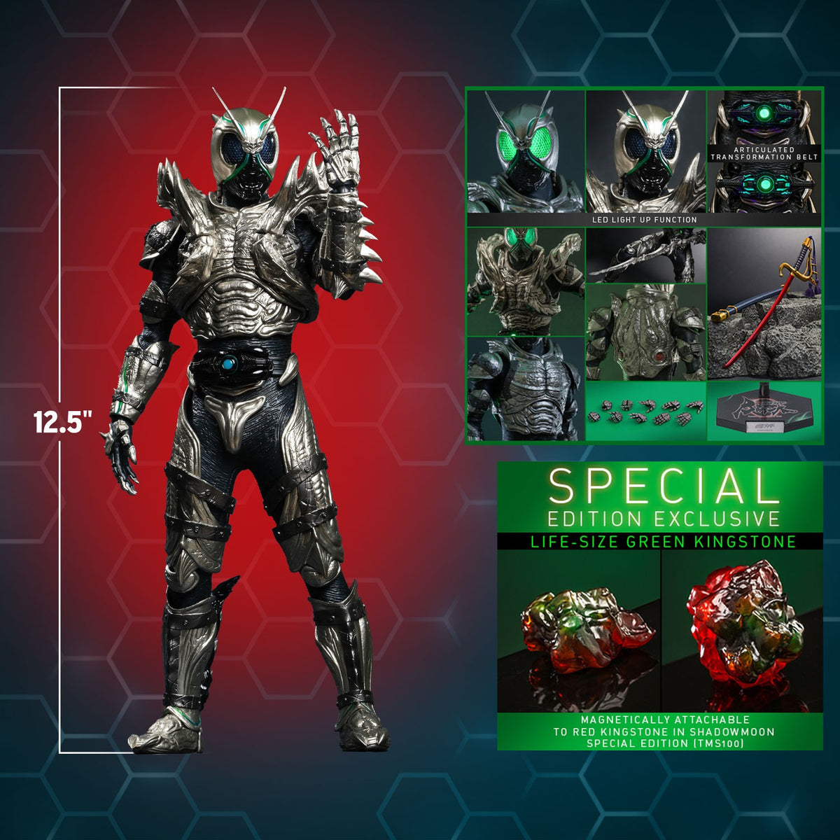 Kamen Rider Shadowmoon Sixth Scale Figure
