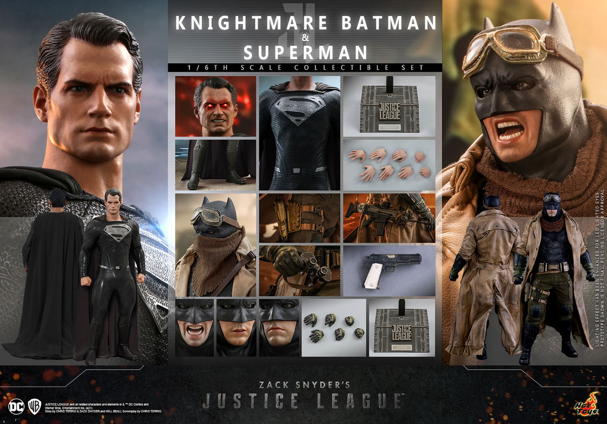 Knightmare Batman and Superman DC Sixth Scale Figure Set