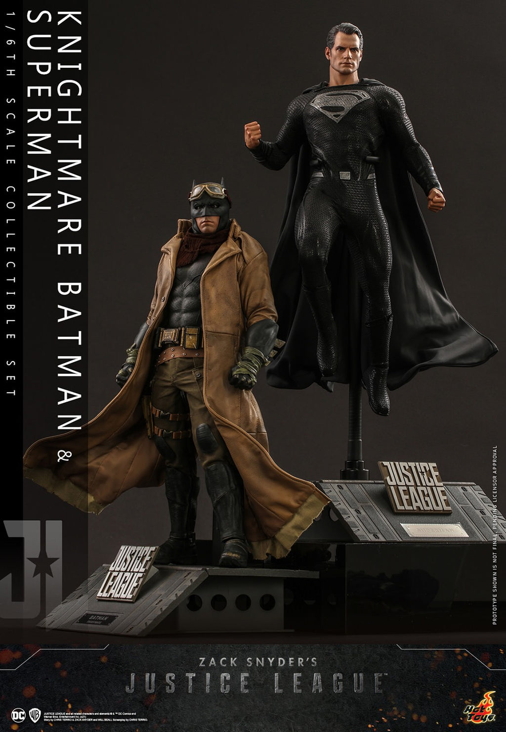 Knightmare Batman and Superman DC Sixth Scale Figure Set