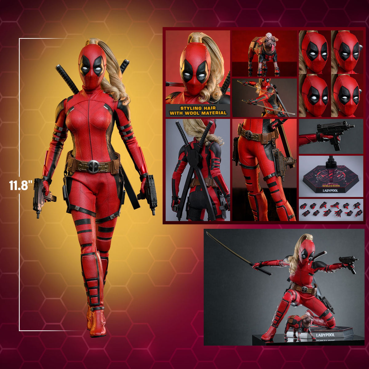 Ladypool Marvel Sixth Scale Figure