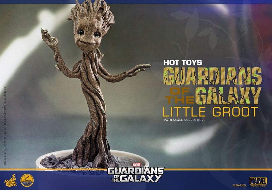 Little Groot Marvel Quarter Scale Figure