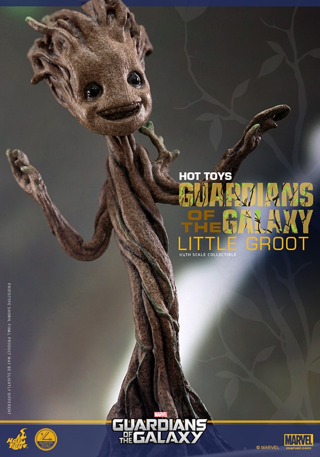 Little Groot Marvel Quarter Scale Figure