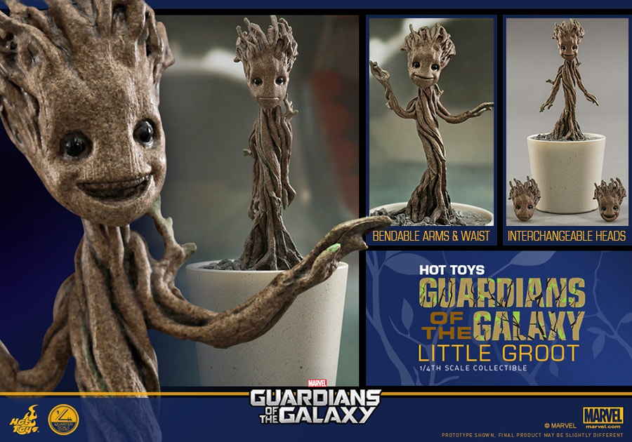 Little Groot Marvel Quarter Scale Figure
