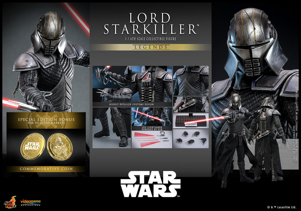 Lord Starkiller Star Wars Sixth Scale Figure