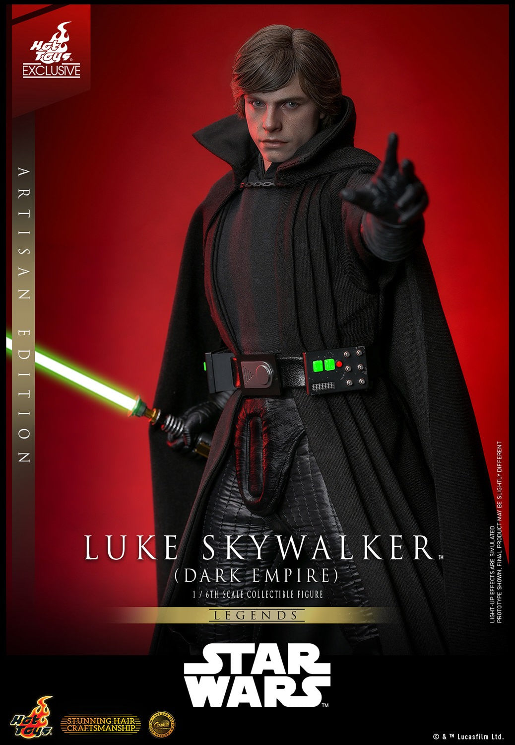 Luke Skywalker (Dark Empire) Star Wars Sixth Scale Figure